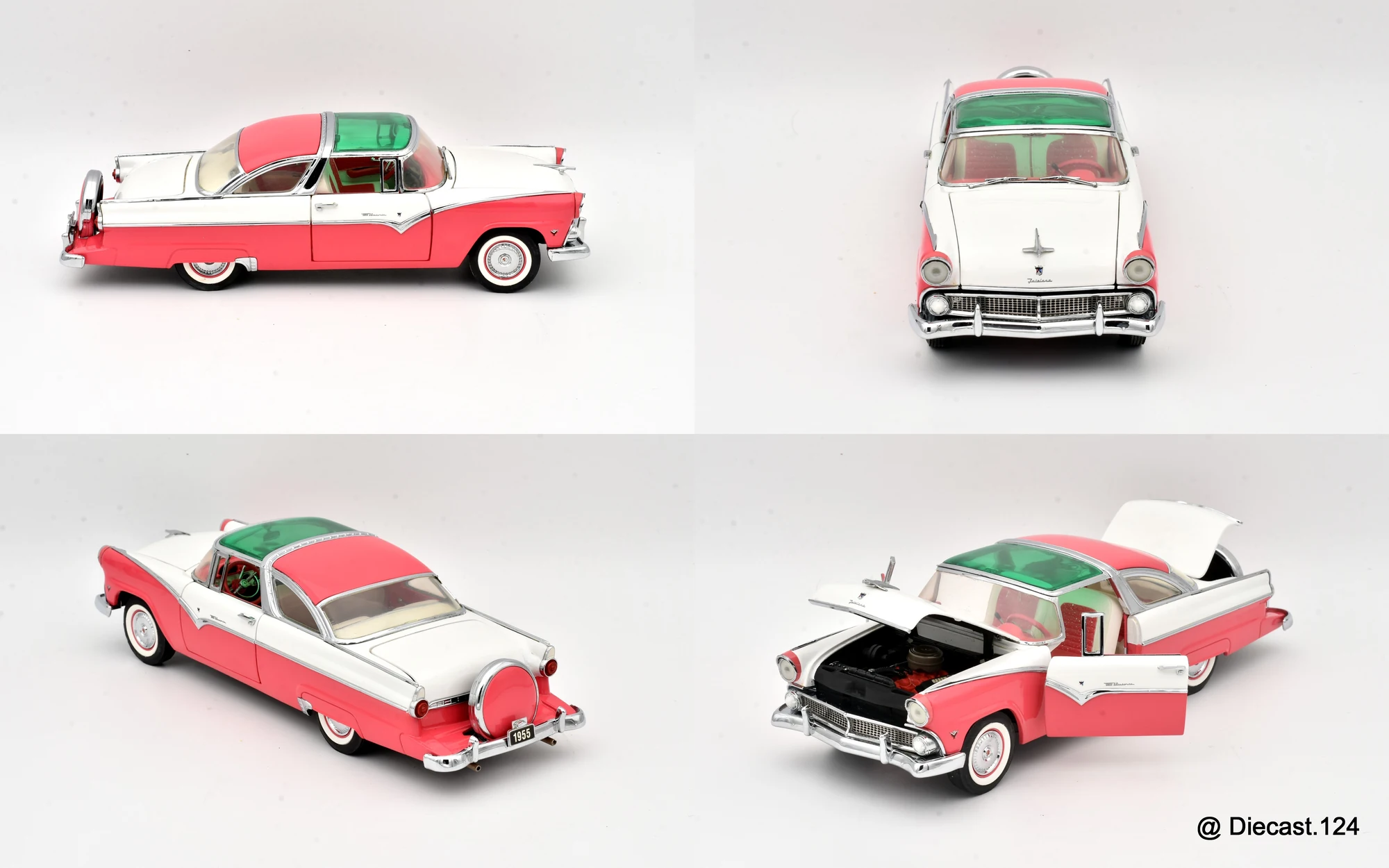 Four views of Ford Crown Victoria