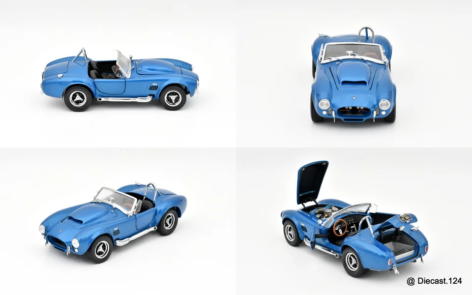 Four views of AC Shelby Super Snake LE