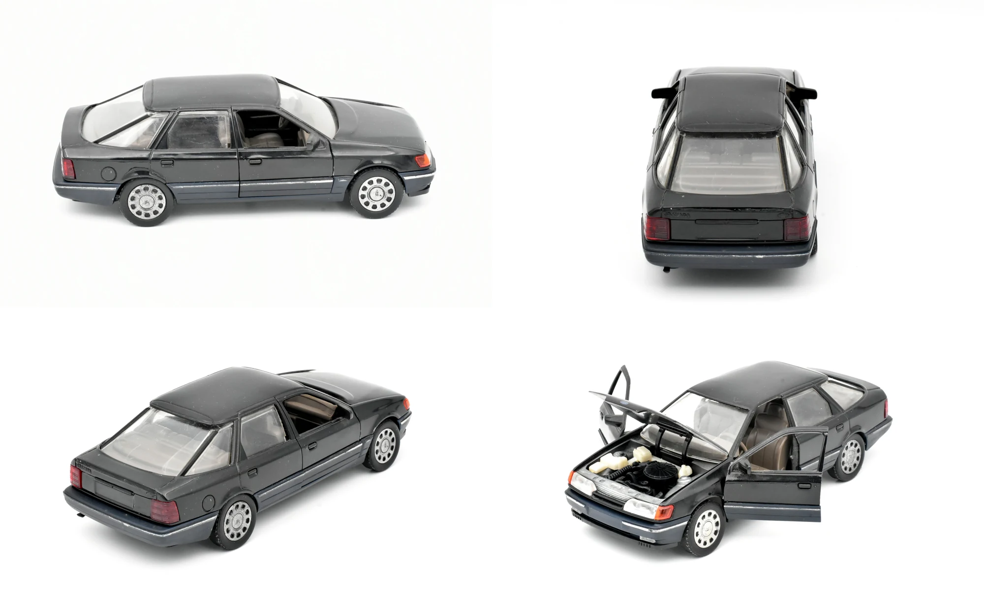 Four views of Ford Scorpio MK1 Hatchback