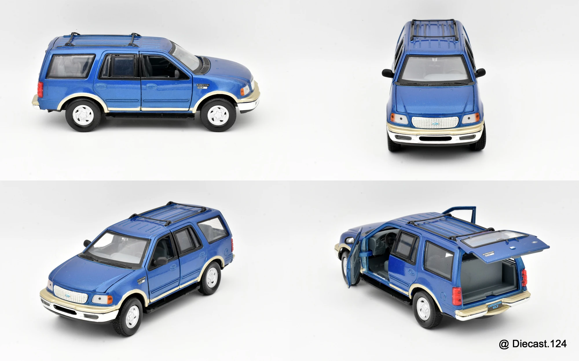 Four views of Ford Expedition XLT (1st Gen)
