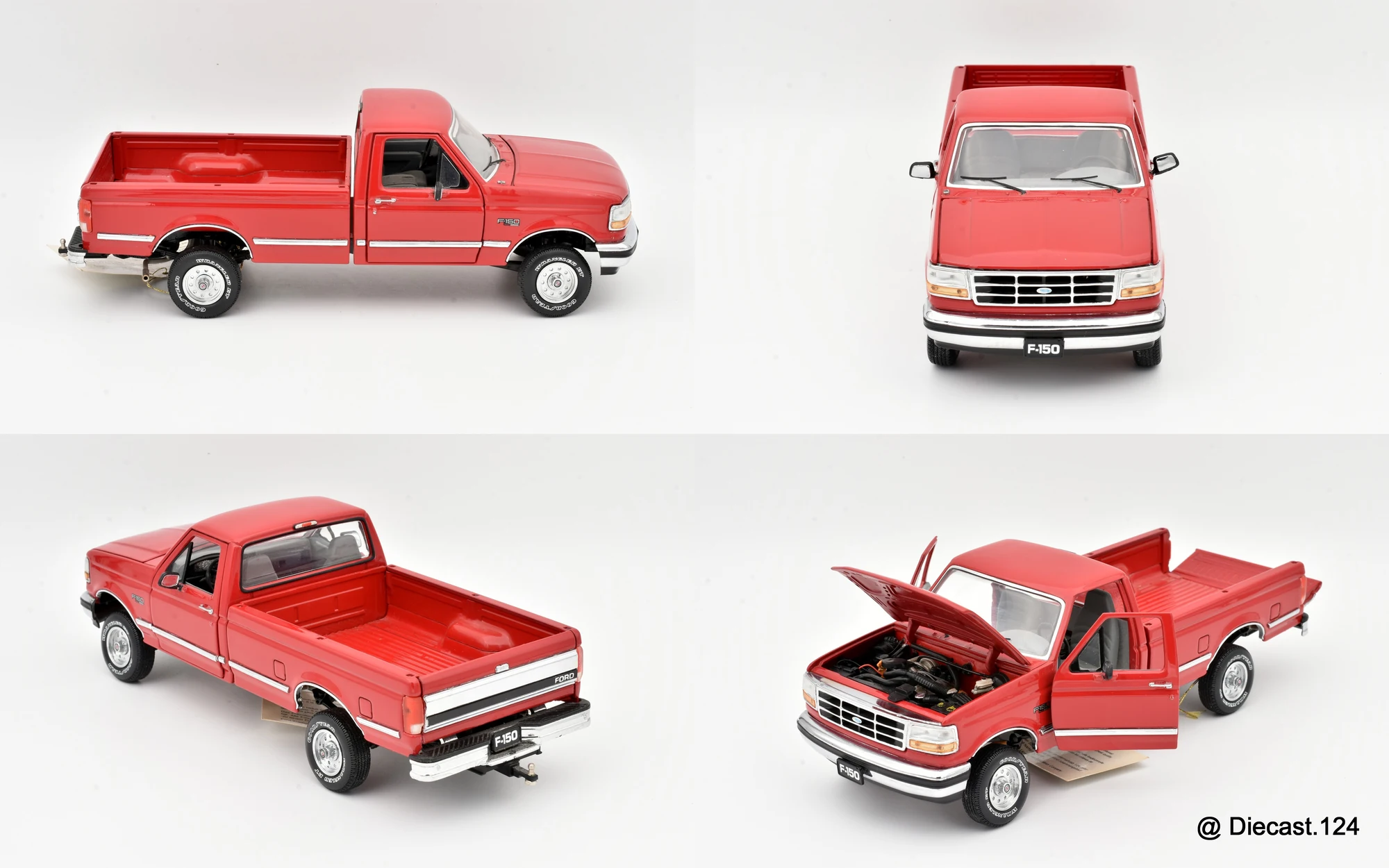 Four views of Ford F-150 XLT