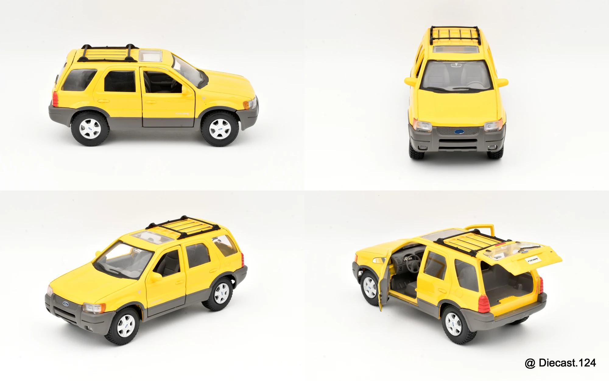 Four views of Ford Escape