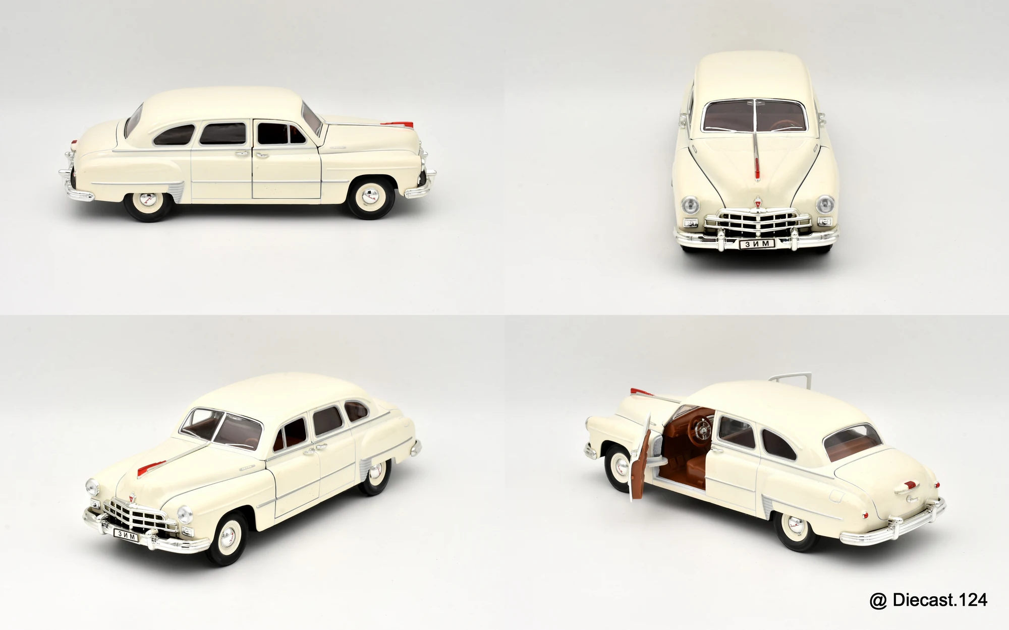 Four views of GAZ 12 ZIM