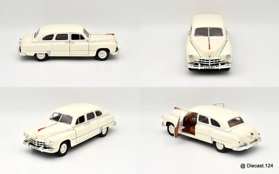 Four views of GAZ 12 ZIM