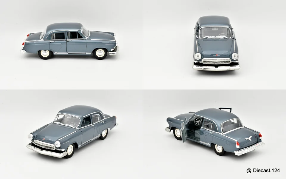 Four views of GAZ M21 Volga