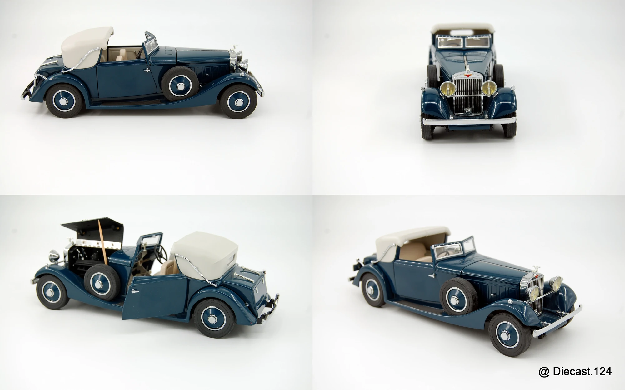 Four views of Hispano-Suiza J12