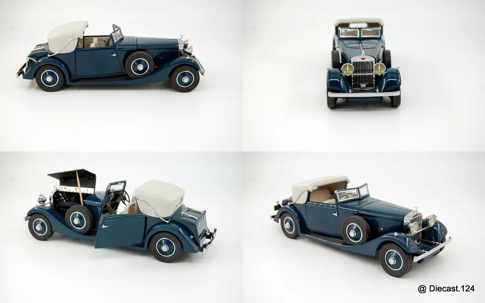 Four views of Hispano-Suiza J12