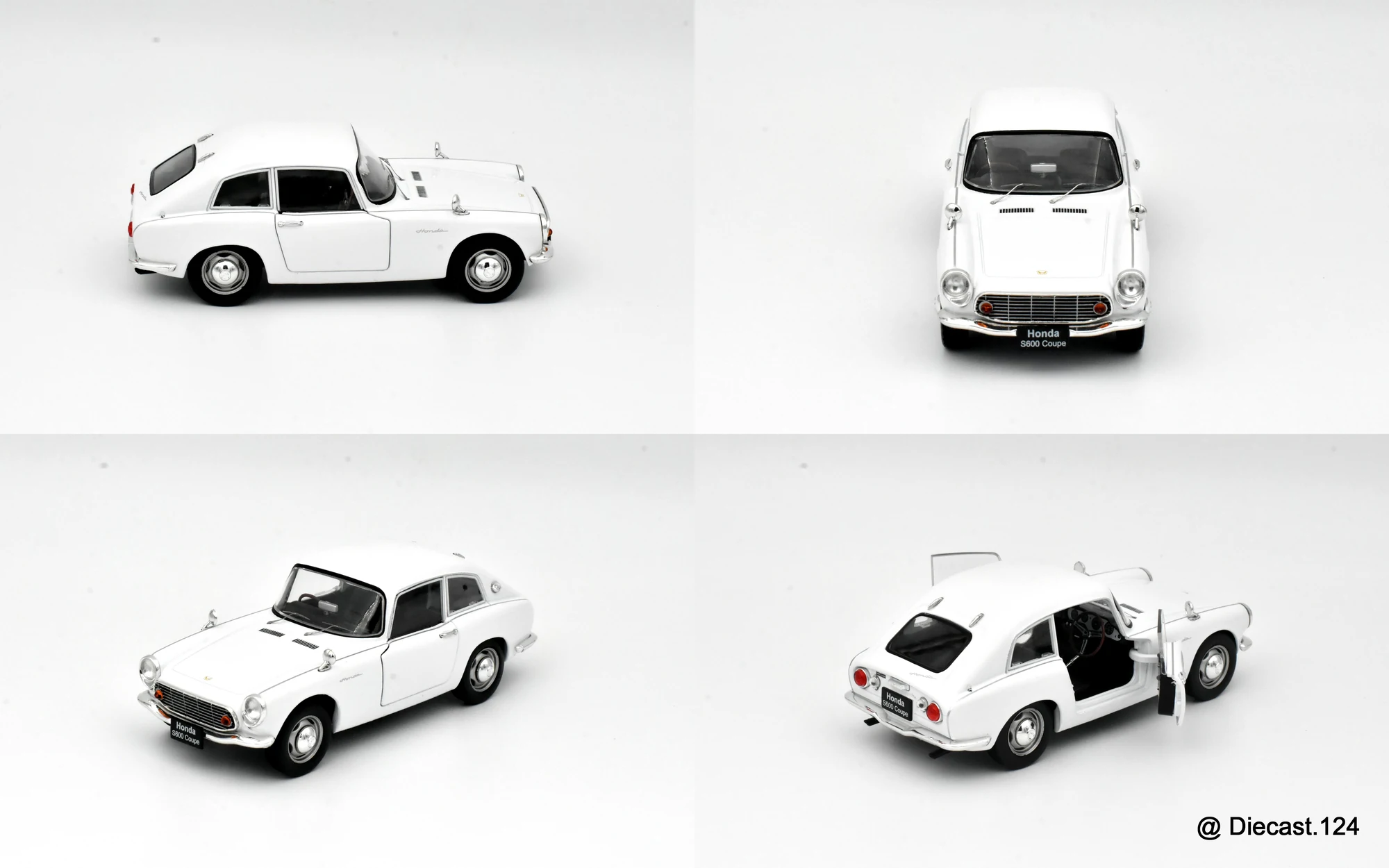 Four views of Honda S600 Coupe