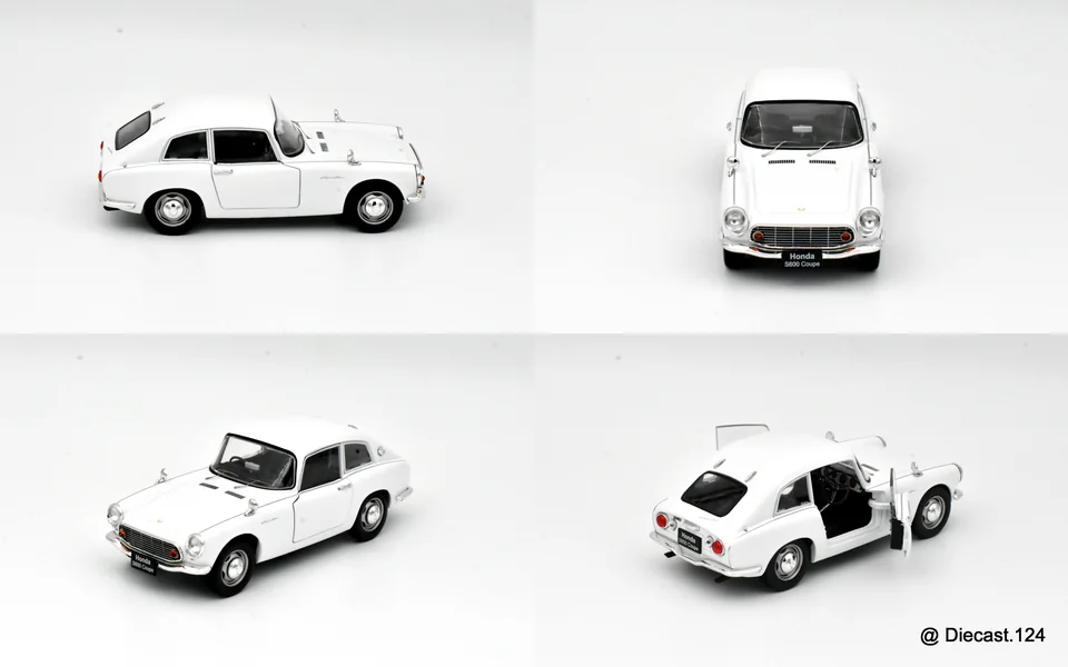 Four views of Honda S600 Coupe