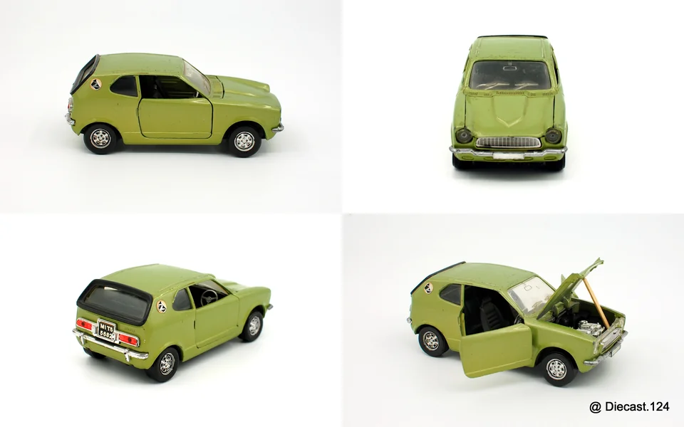 Four views of Honda Coupe Z
