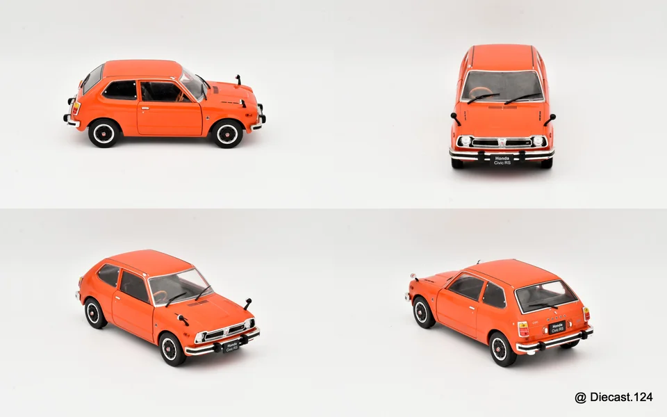 Four views of Honda Civic RS