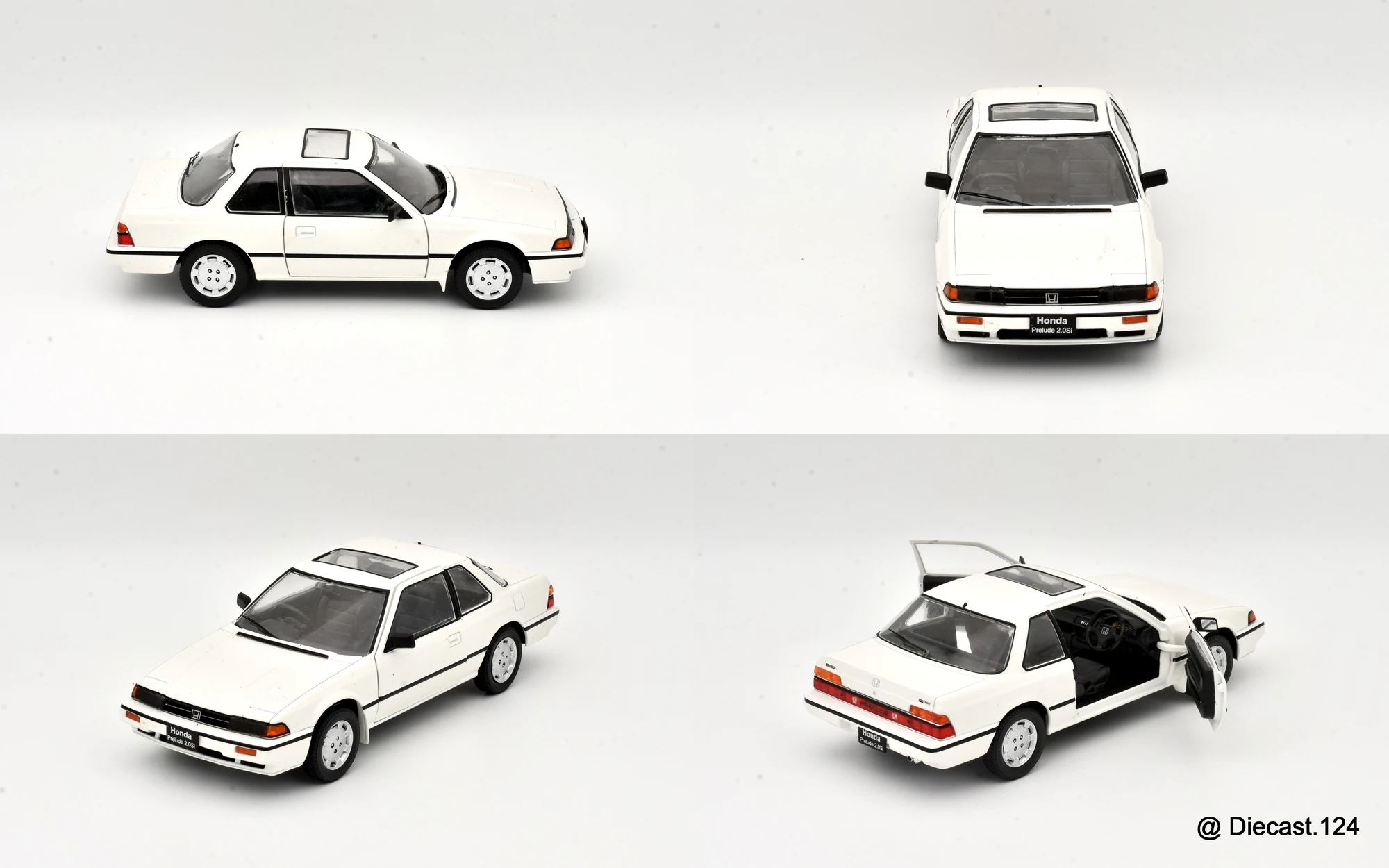 Four views of Honda Prelude 2.0 Si