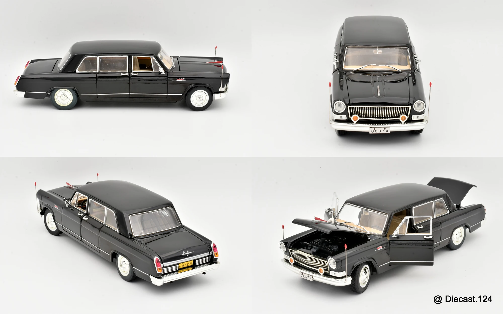 Four views of Hongqi GA770