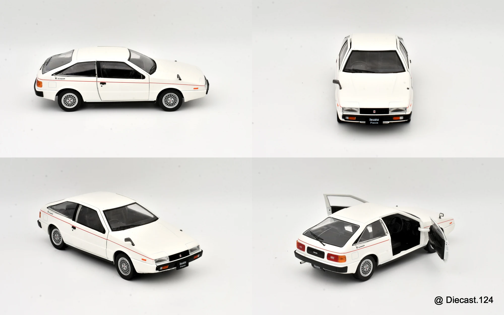 Four views of Isuzu Piazza