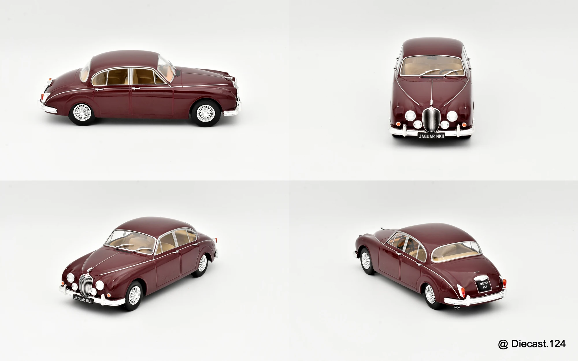 Four views of Jaguar MK 2