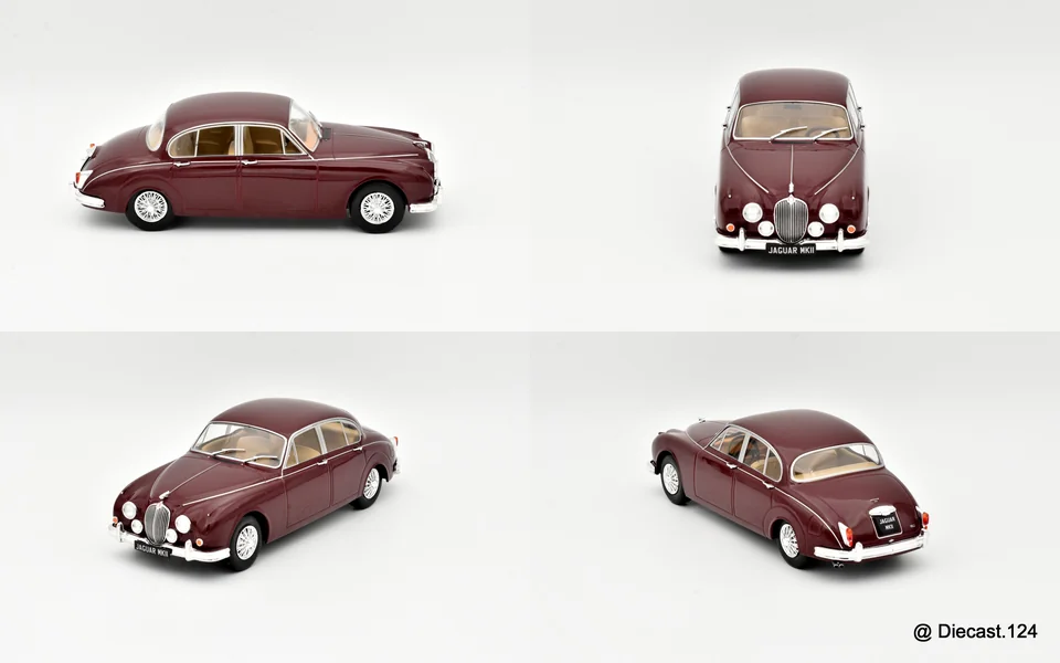 Four views of Jaguar MK 2