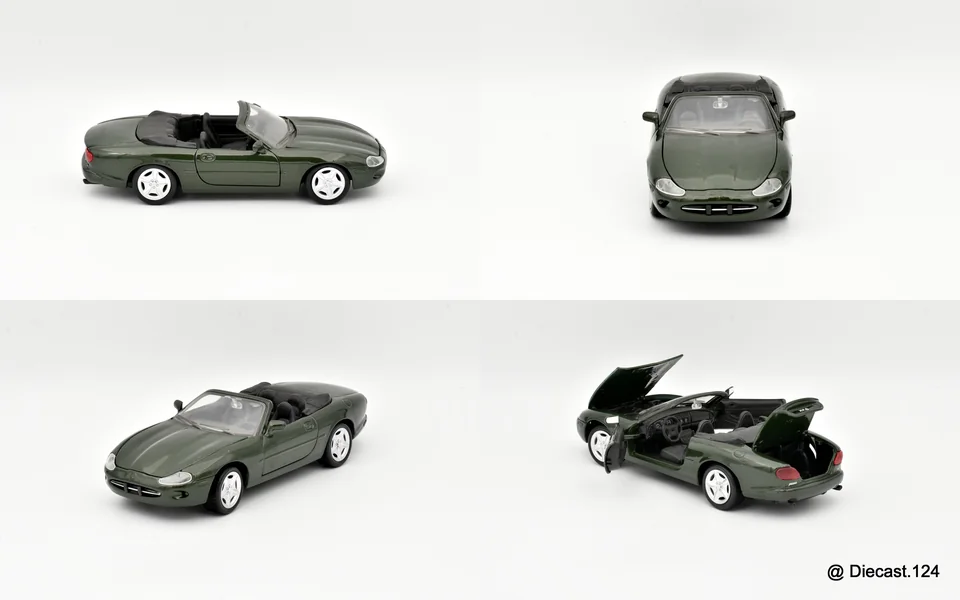 Four views of Jaguar XK8