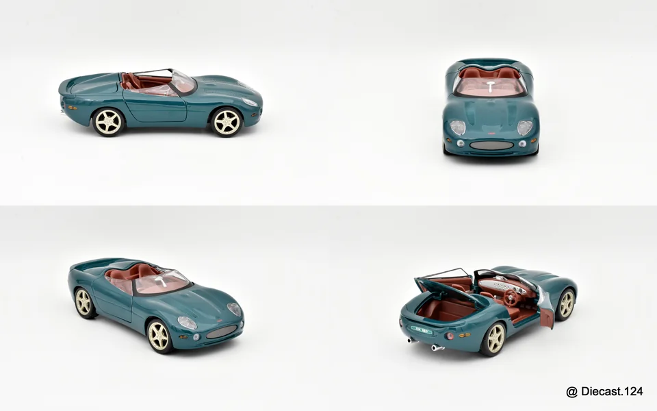 Four views of Jaguar XK180