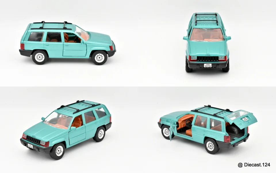 Four views of Jeep Grand Cherokee (1st Gen)
