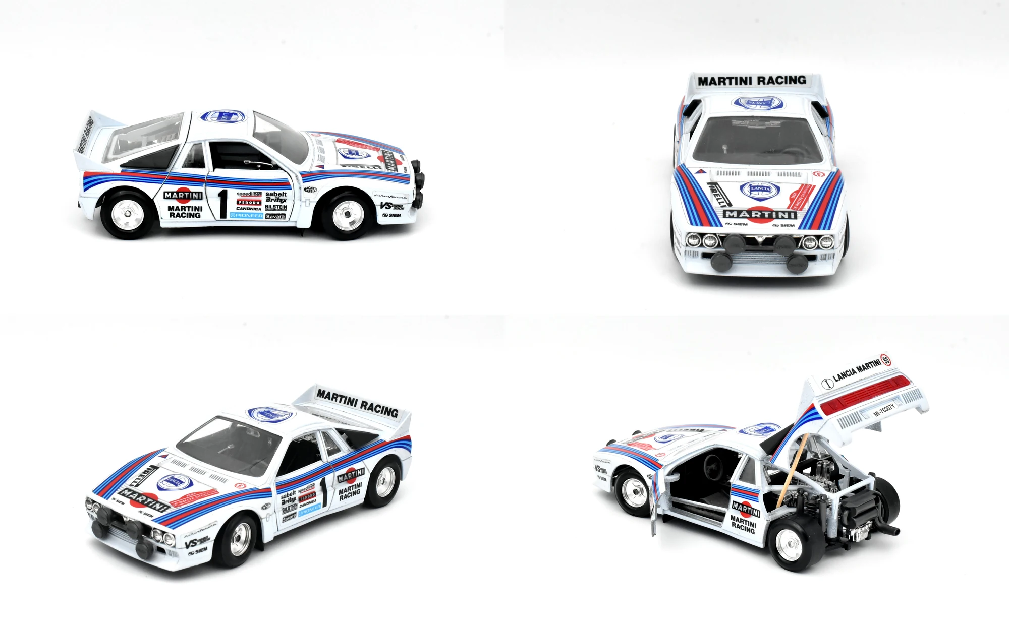 Four views of Lancia 037 Abarth