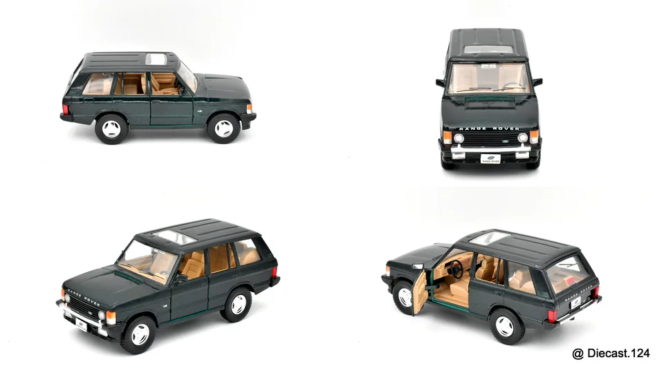 Four views of Land Rover Range Rover 1nd Gen