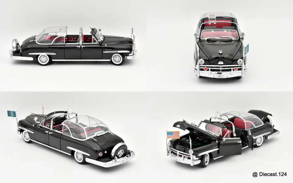 Four views of Lincoln Cosmopolitan Bubble Top