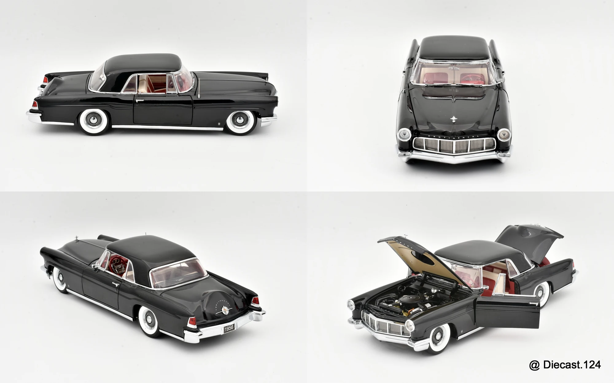 Four views of Lincoln Continental Mark II