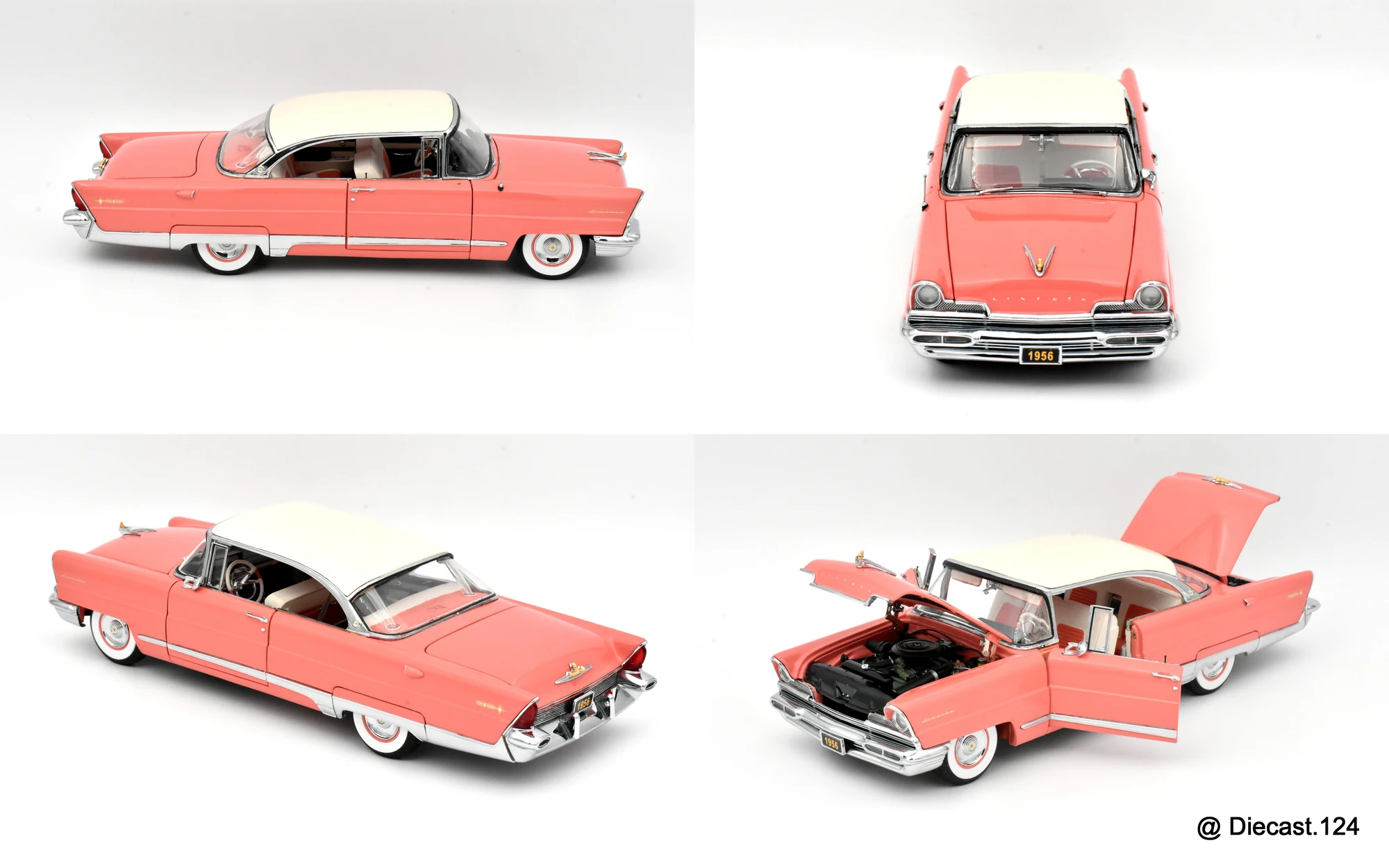 Four views of Lincoln Premiere Coupe