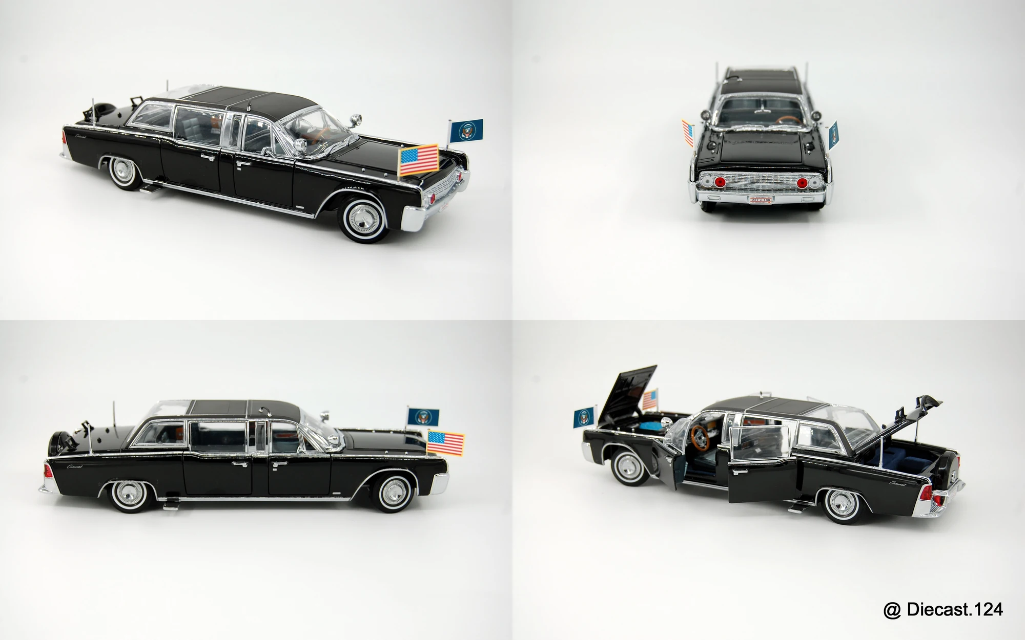 Four views of Lincoln X-100 Quick Fix