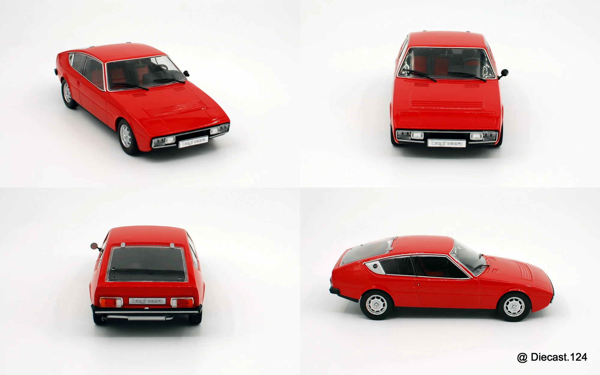 Four views of Matra Simca Bagheera