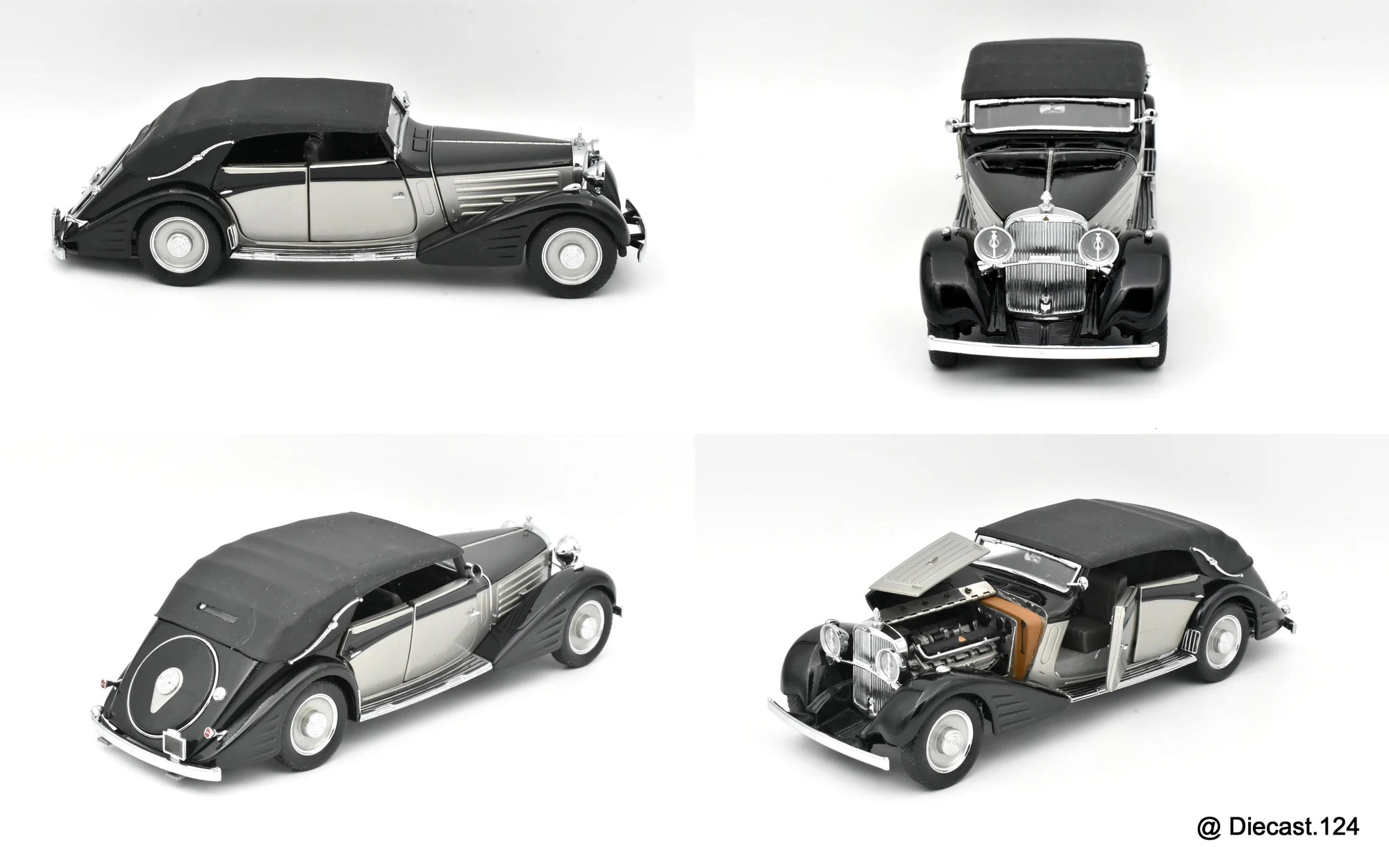 Four views of Maybach Zeppelin