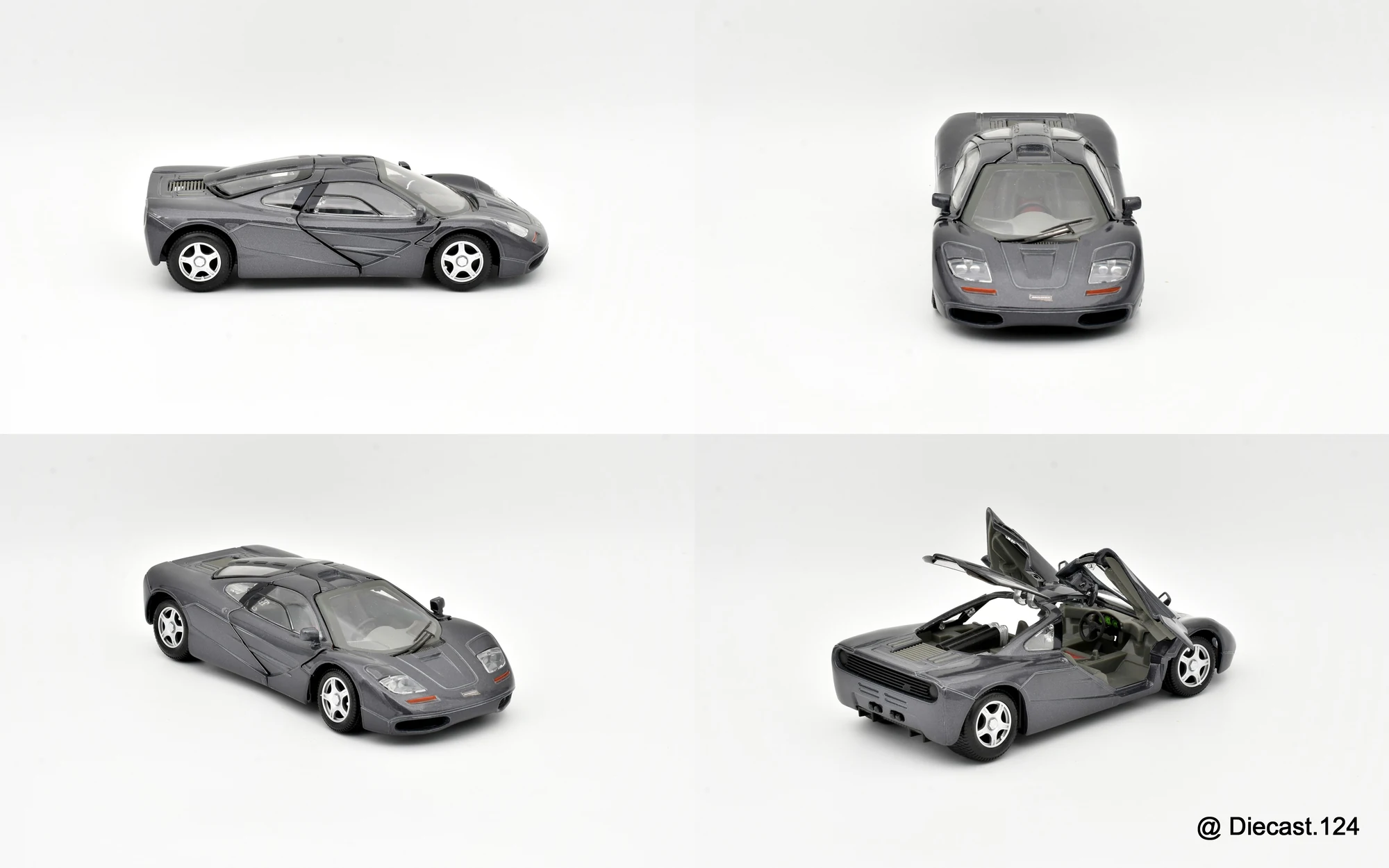 Four views of McLaren F1