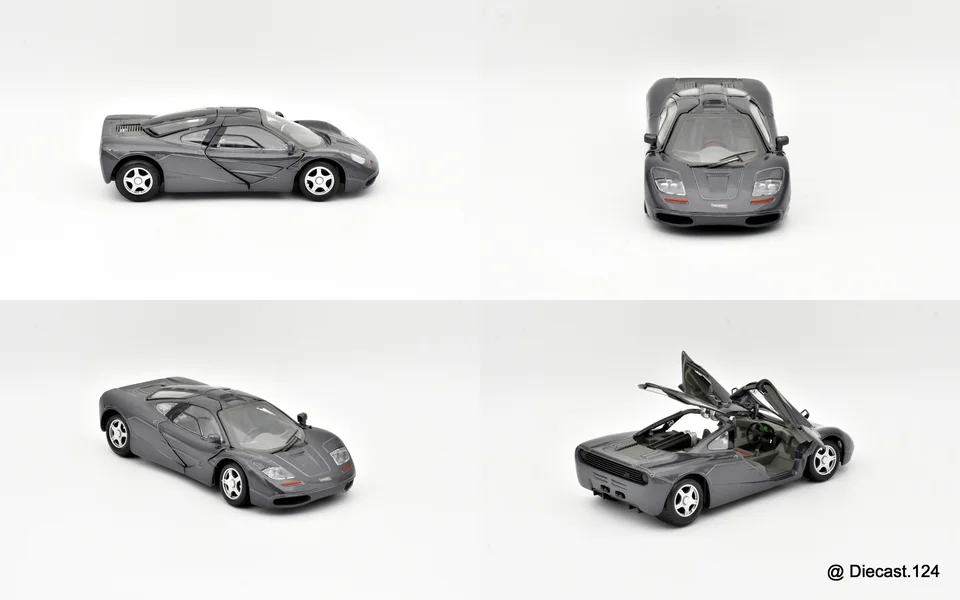 Four views of McLaren F1