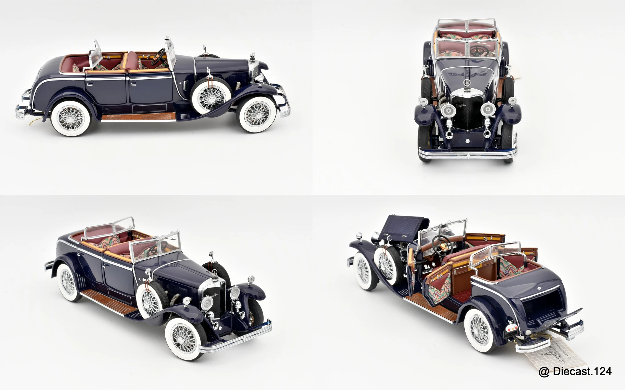 Four views of Mercedes Model K