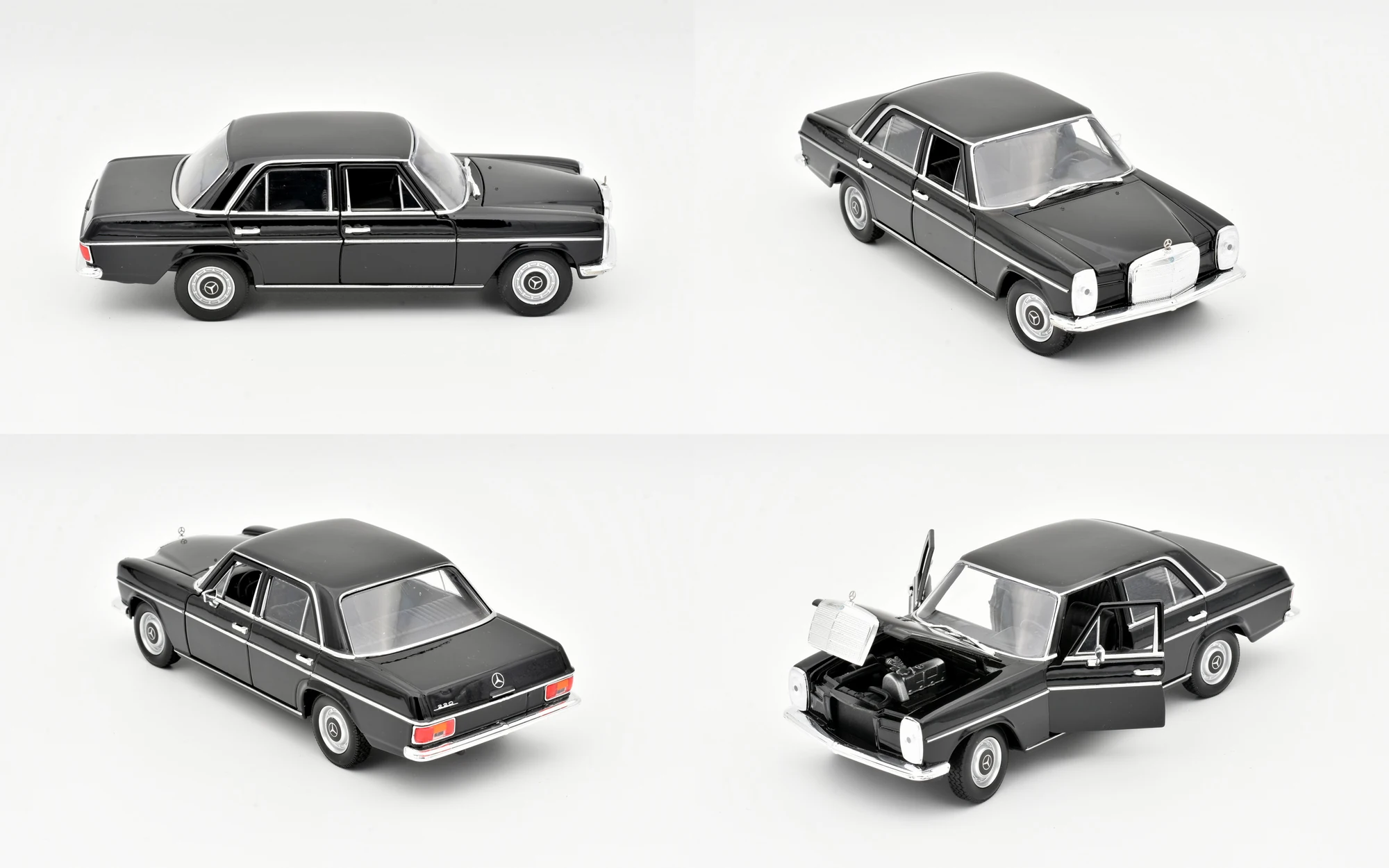 Four views of Mercedes 220 (W114/115)