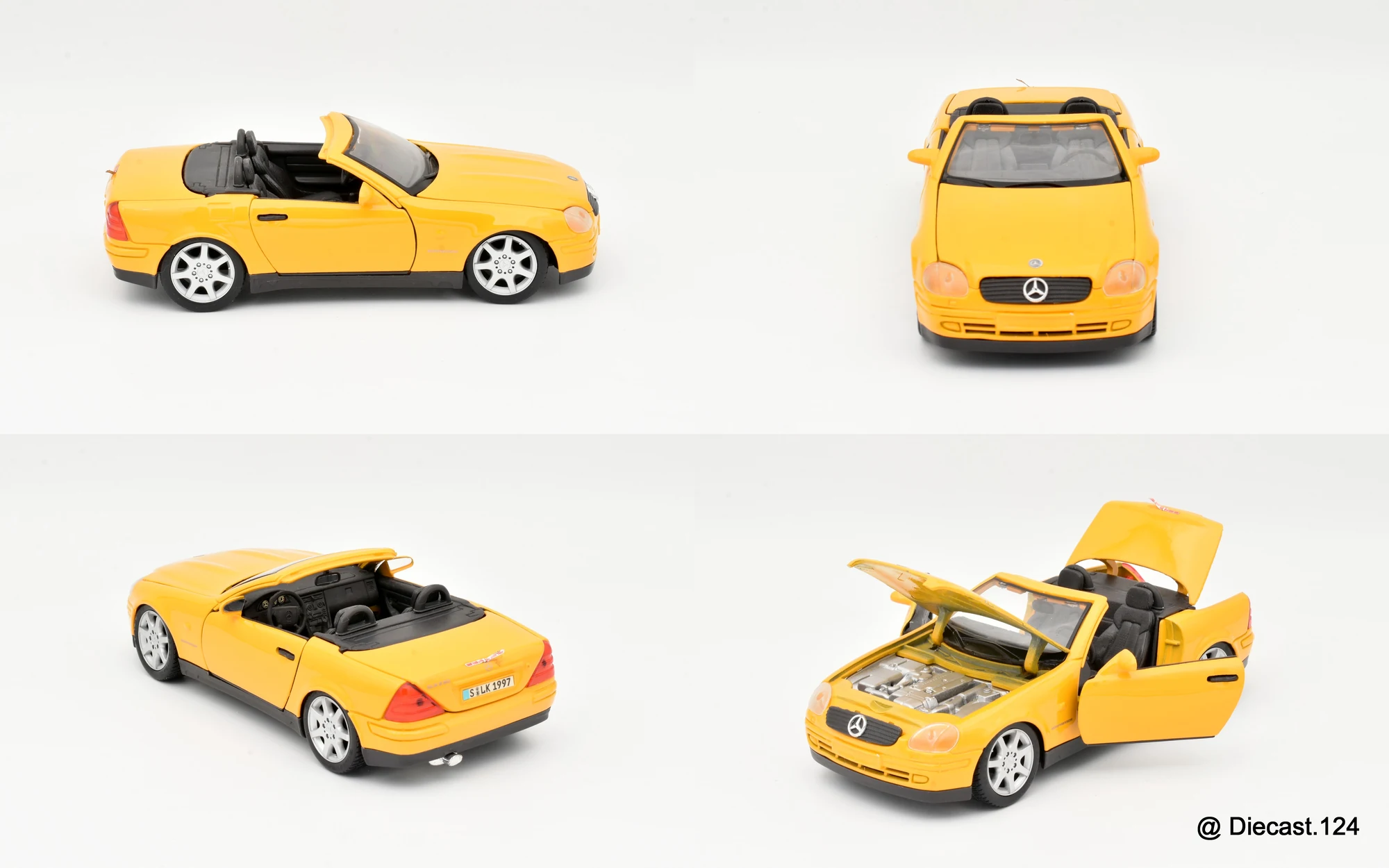 Four views of Mercedes SLK 230 (R170)