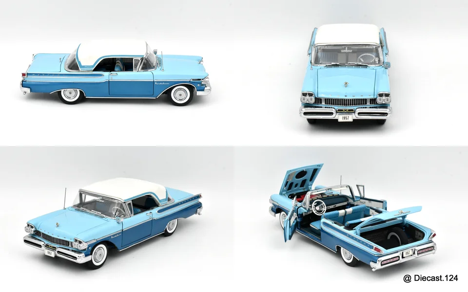 Four views of Mercury Montclair Convertible