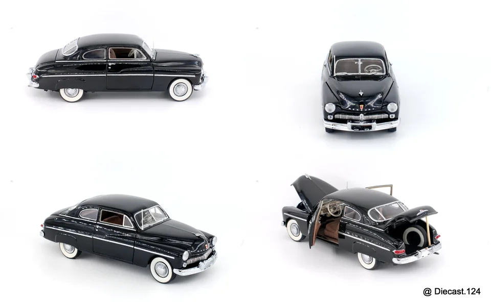 Four views of Mercury Club Coupe