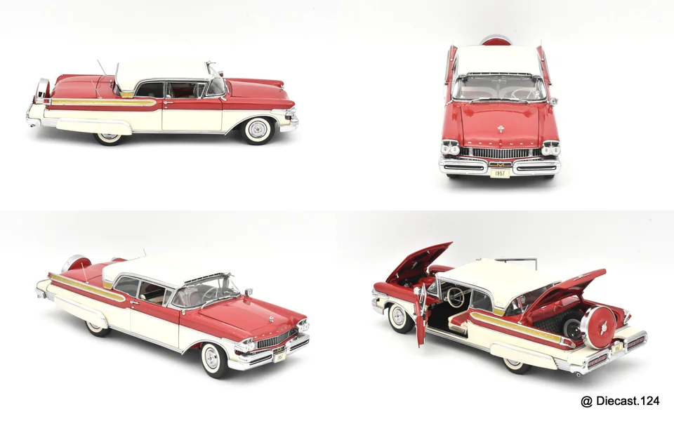 Four views of Mercury Turnpike Cruiser
