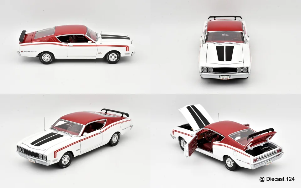 Four views of Mercury Cyclone