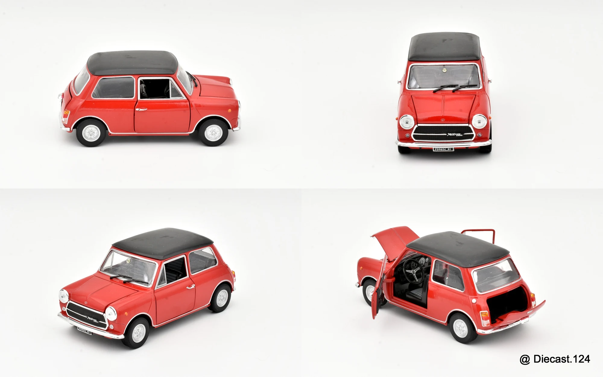 Four views of Mini Cooper MK III 1300