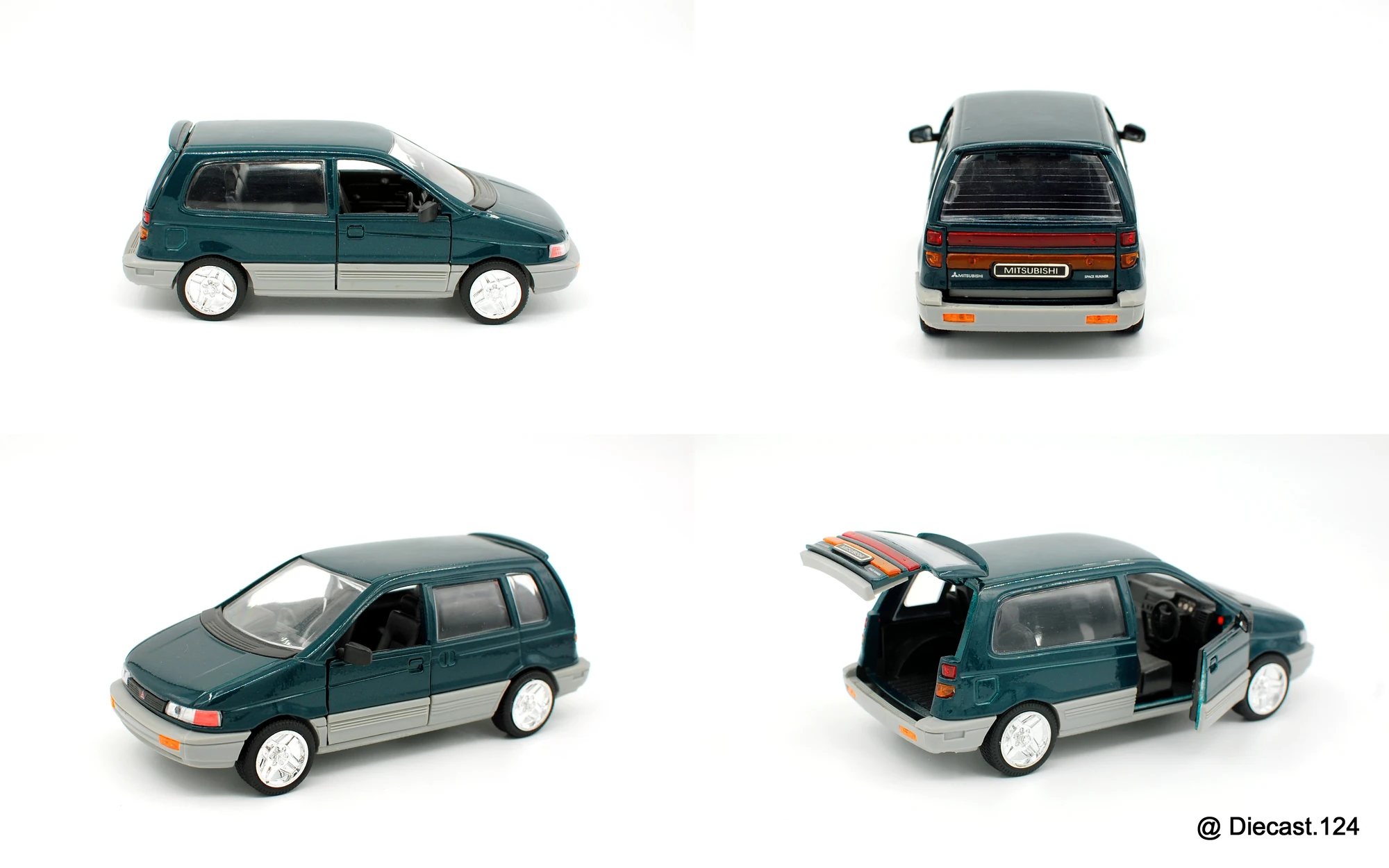 Four views of Mitsubishi Space Runner