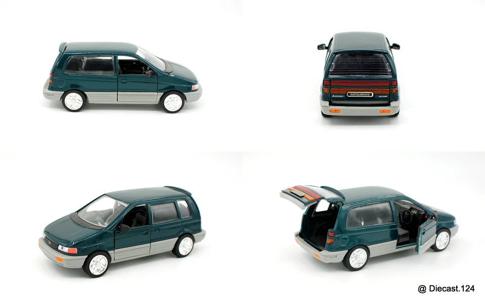 Four views of Mitsubishi Space Runner