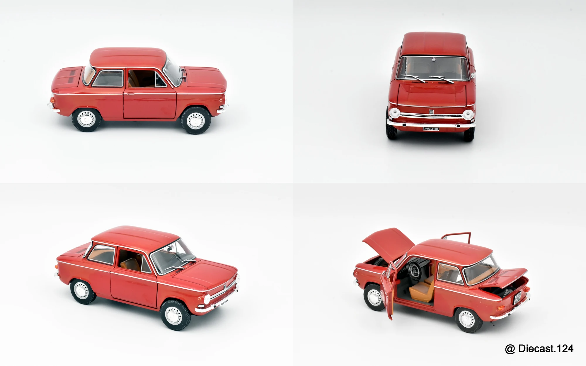 Four views of NSU Prinz 4L