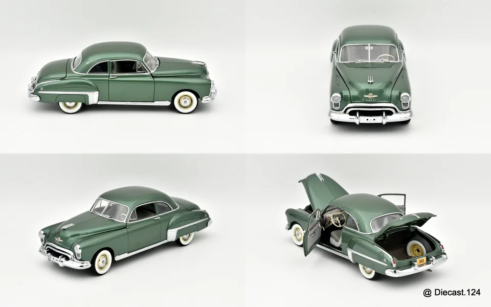 Four views of Oldsmobile 88 Coupe
