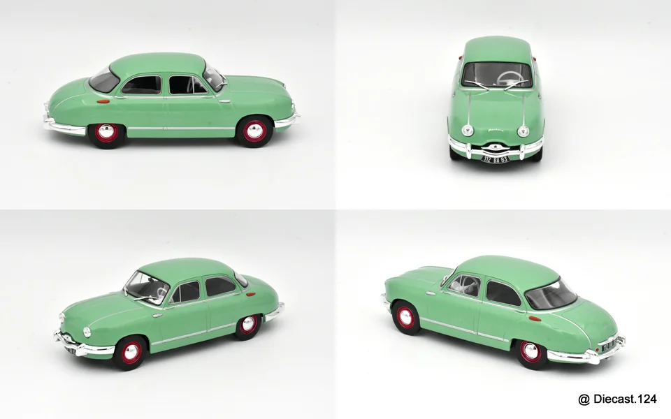 Four views of Panhard Dyna Z