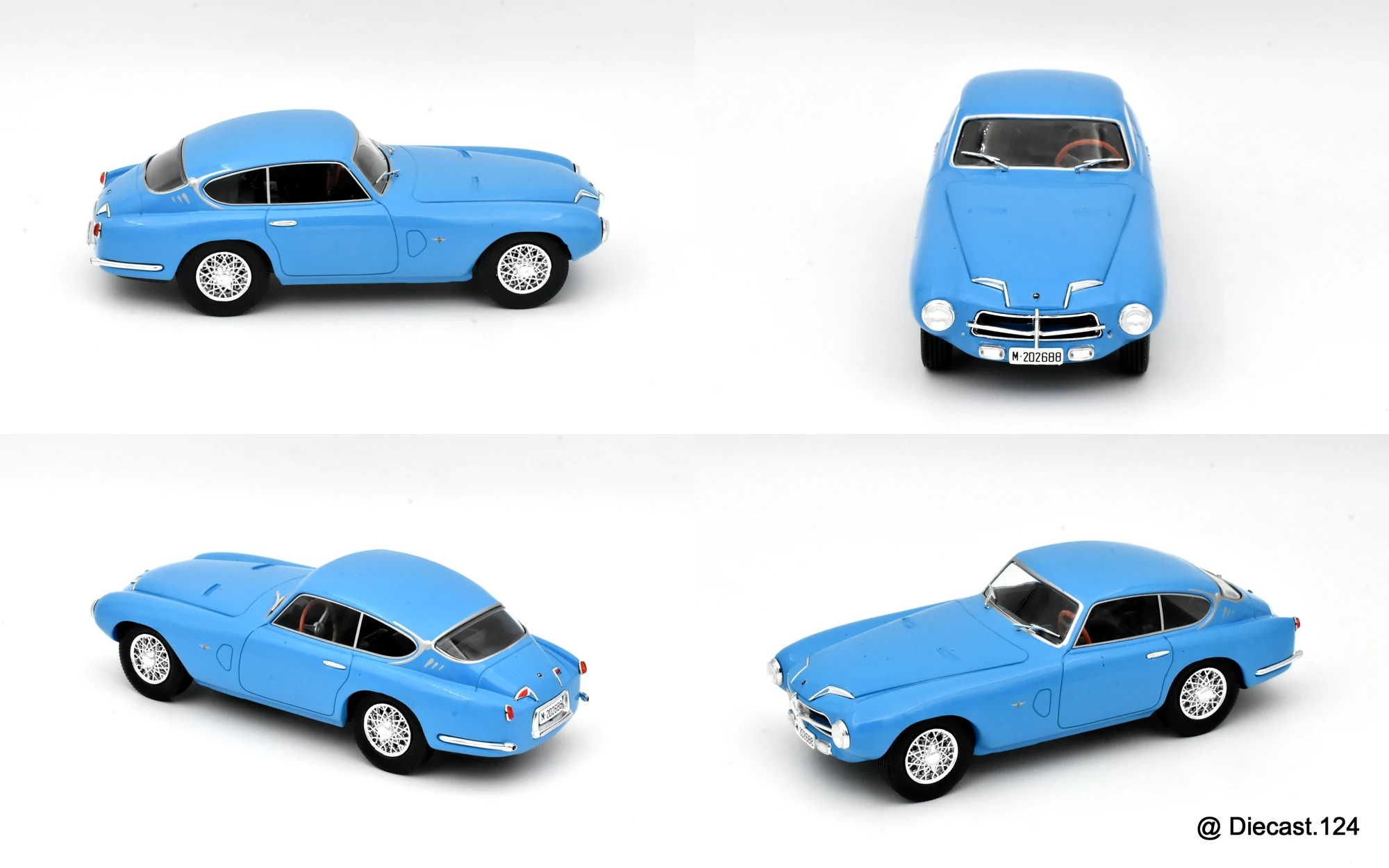 Four views of Pegaso Z-102