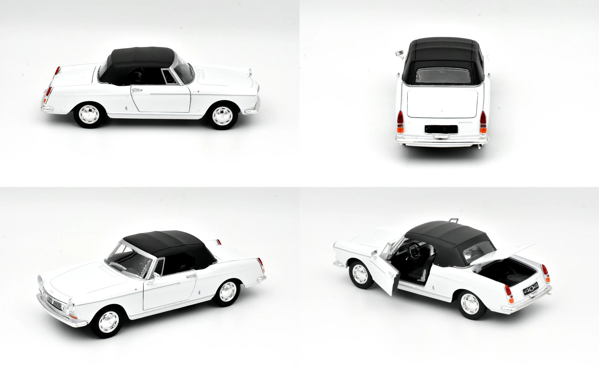 Four views of Peugeot 404