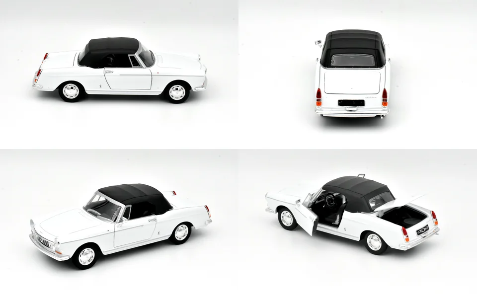 Four views of Peugeot 404