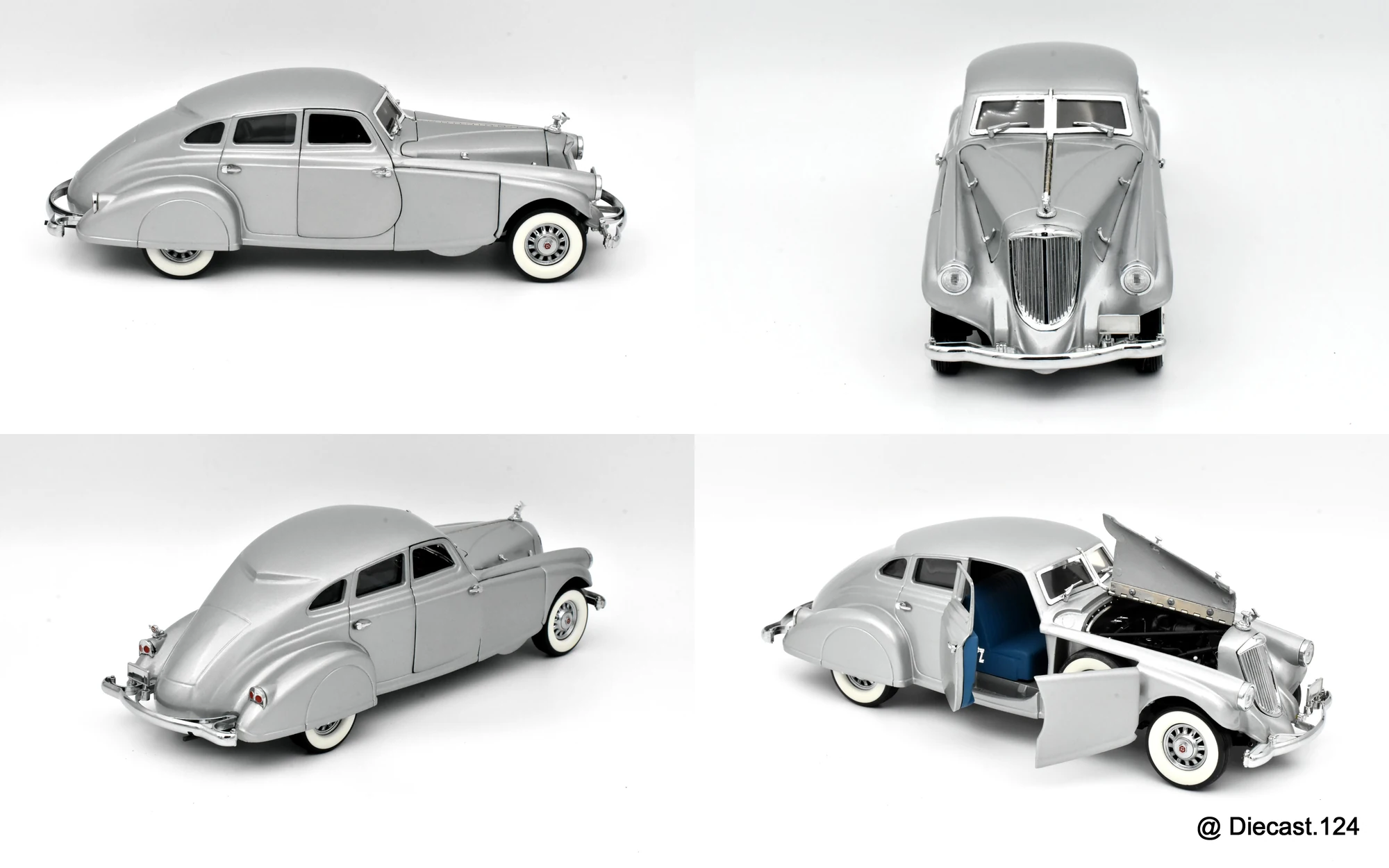 Four views of Pierce Silver Arrow